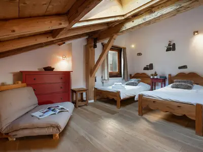 Drittes Schlafzimmer mit zwei Einzelbetten