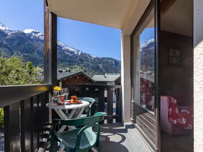 Sonniger Balkon