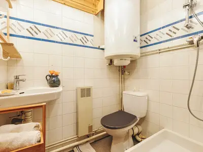 Badezimmer mit Toilette