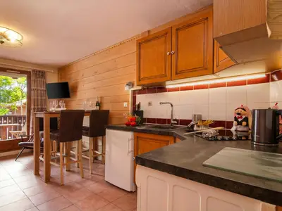 Küche und Wohnbereich