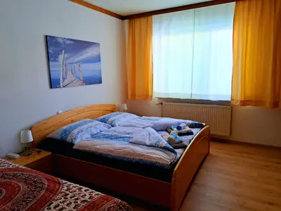 Appartement Lavendel Schlafzimmer 1