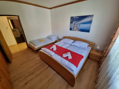 Appartement Lavendel Schlafzimmer 1