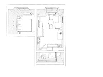 Appartement für 2 Personen (32 m²) in Lindau 10/10