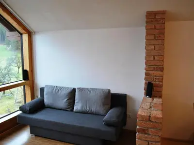 Sofa in der Wohnküche