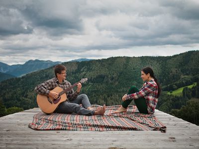 Musizieren auf unserer Naturholztribüne