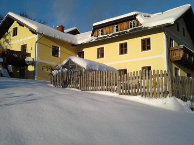 Haus im Winter