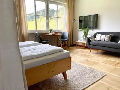 Apartmenthaus Eisenstrasse - Schlaf-Wohnbereich