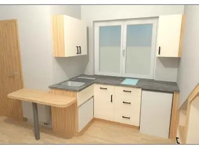 Küche Kuschelapartment 3