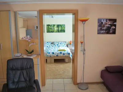 von der Küche ins Schlafzimmer