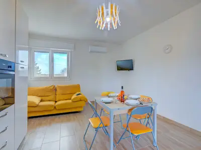 Küche und Essbereich