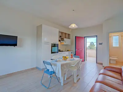 Küche und Essbereich