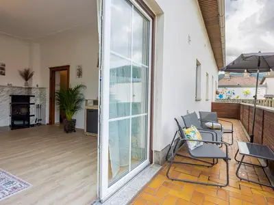 Steinmetz-Haus "Appartement Bergblick" - Balkon