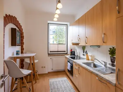 Steinmetz-Haus "Appartement Bergblick" - Küche