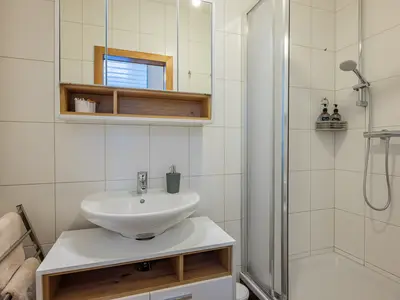 Steinmetz-Haus "Appartement Stadtblick" - Bad