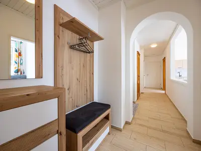 Steinmetz-Haus "Appartement Stadtblick" - Garderobe/Gang