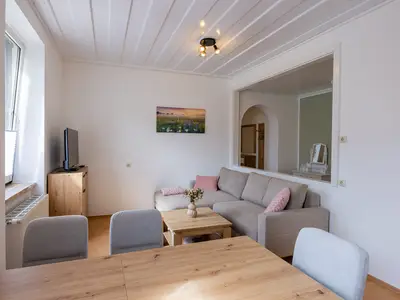 Steinmetz-Haus "Appartement Stadtblick" - Wohnzimmer/Küche