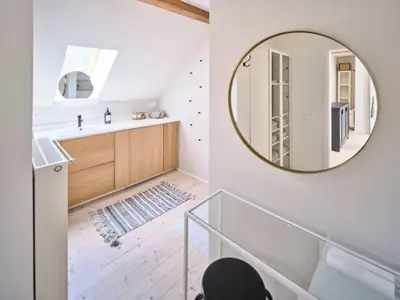 Apartment an der großen Wiese - Bad