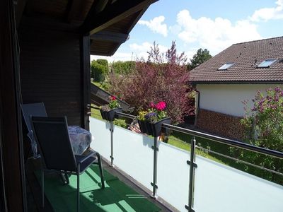 Balkon mit Aussicht