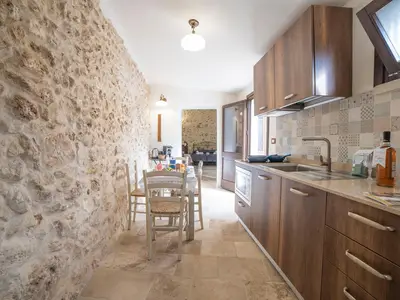 Küche und Essbereich