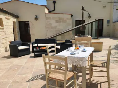 Essbereich im Freien