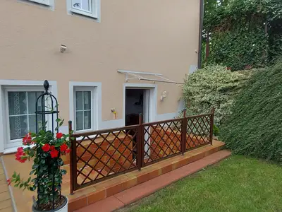 Eingang in die Ferienwohnung