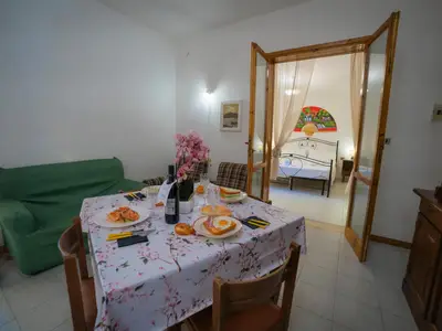 Küche und Essbereich