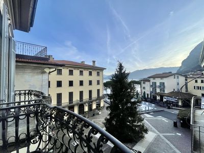 Blick vom Balkon des Wohnzimmers