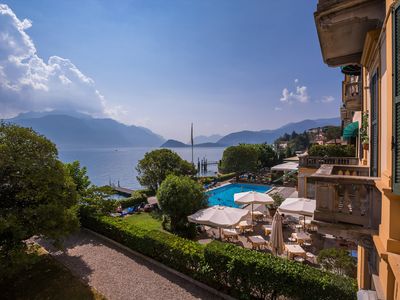 Ausblick vom privaten Balkon