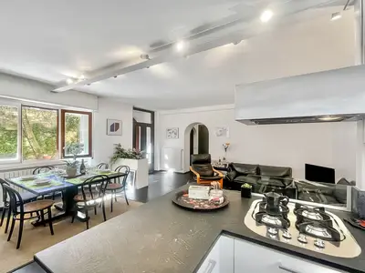 Küche und Essbereich