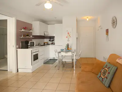 Küche und Essbereich