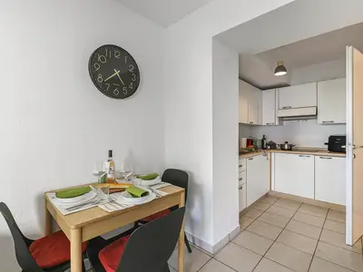 Küche und Essbereich