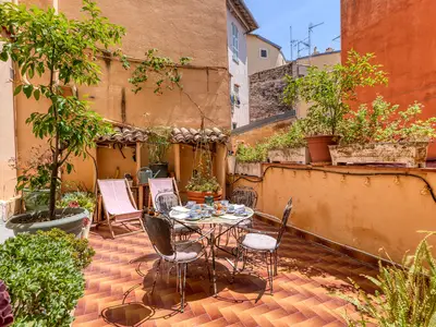 Essbereich im Freien