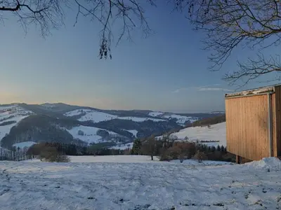 Elsbeer Chalet im Schnee
