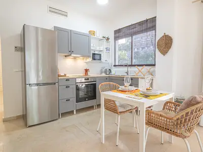 Küche und Essbereich