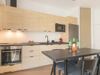 Küche und Essbereich