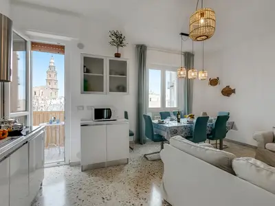 Küche und Essbereich