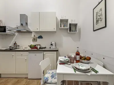 Küche und Essbereich