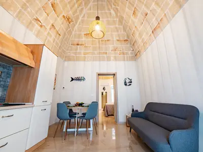 Küche und Essbereich