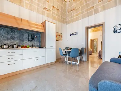 Küche und Essbereich