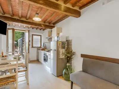 Küche und Essbereich