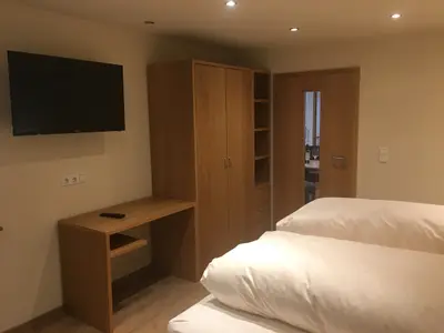 BEDROOM, INSIDE, OUTSIDE