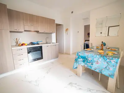 Küche und Essbereich