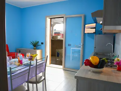 Küche und Essbereich