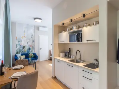 Küche und Essbereich