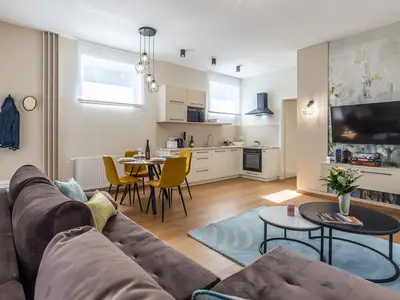 Küche und Essbereich