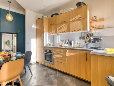 Küche und Essbereich