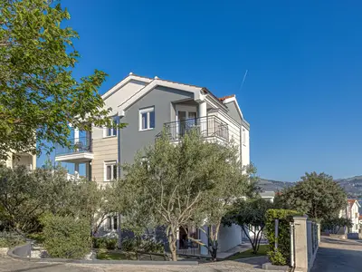 Villa Mihaela an einem sonnigen Morgen