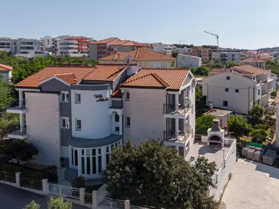 Villa Mihaela aus der Luft