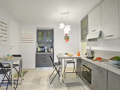 Küche und Essbereich