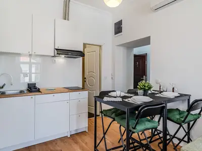 Küche und Essbereich